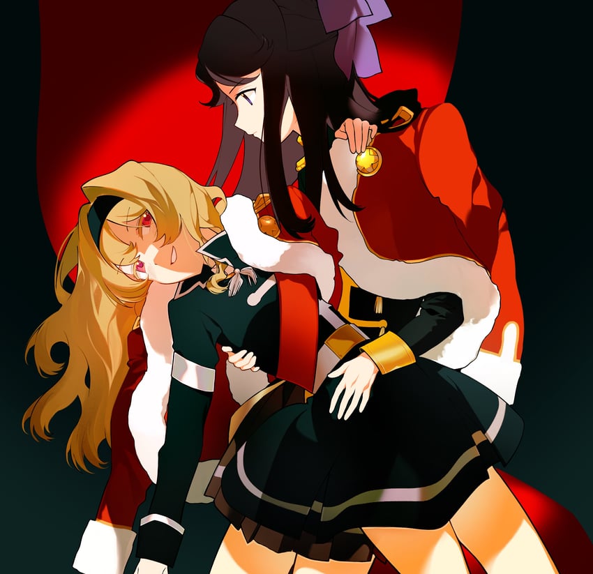 saijou claudine and tendou maya (shoujo kageki revue starlight) drawn by vojaganto