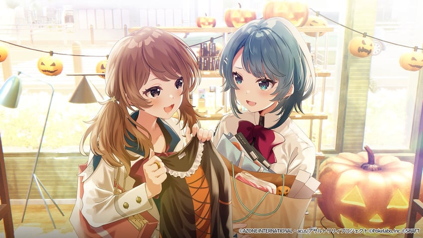 aizawa kazuha and iijima renka (assault lily) drawn by siokazunoko
