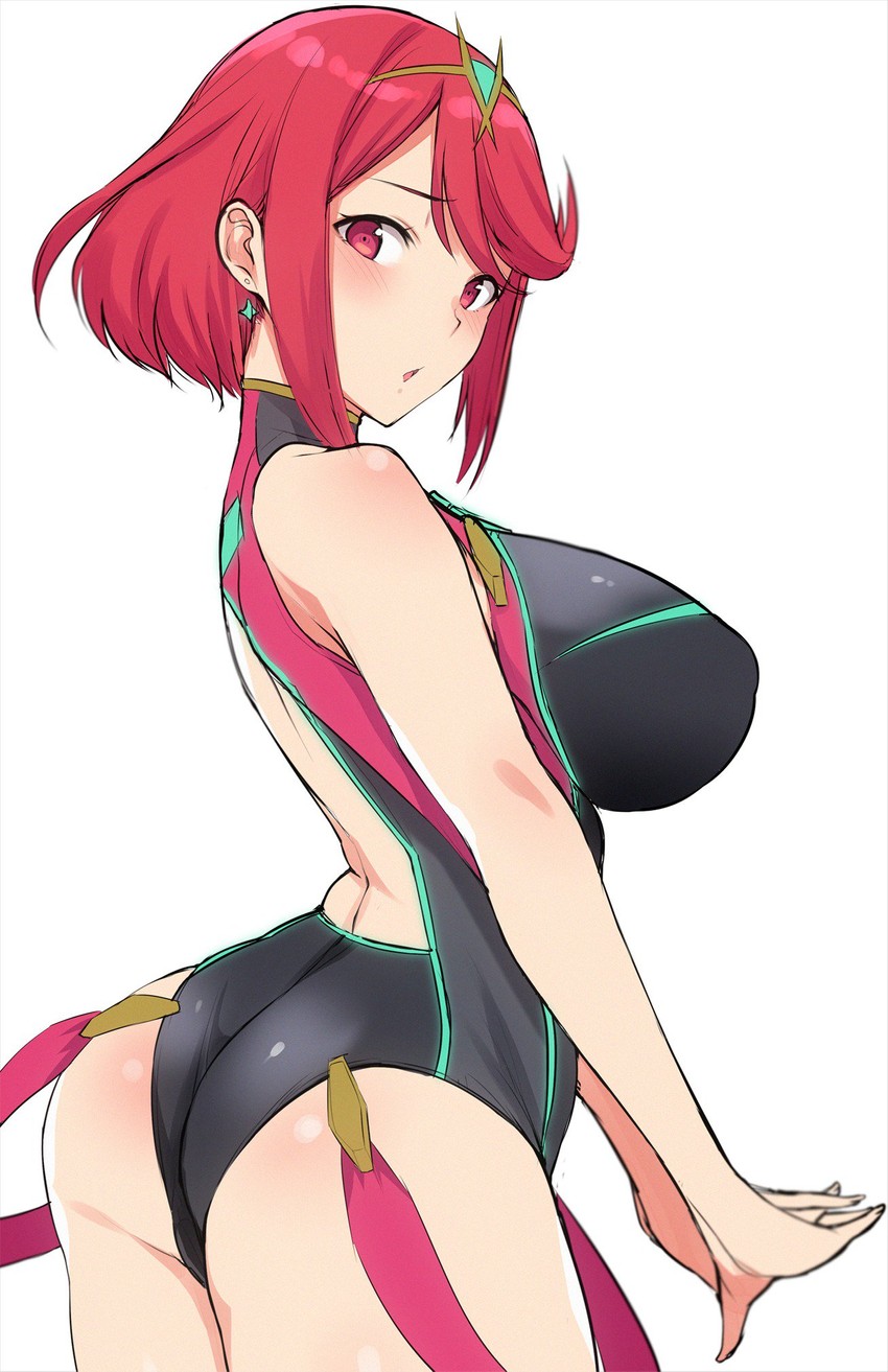 pyra (xenoblade chronicles and 1 more) drawn by yuuki_shin