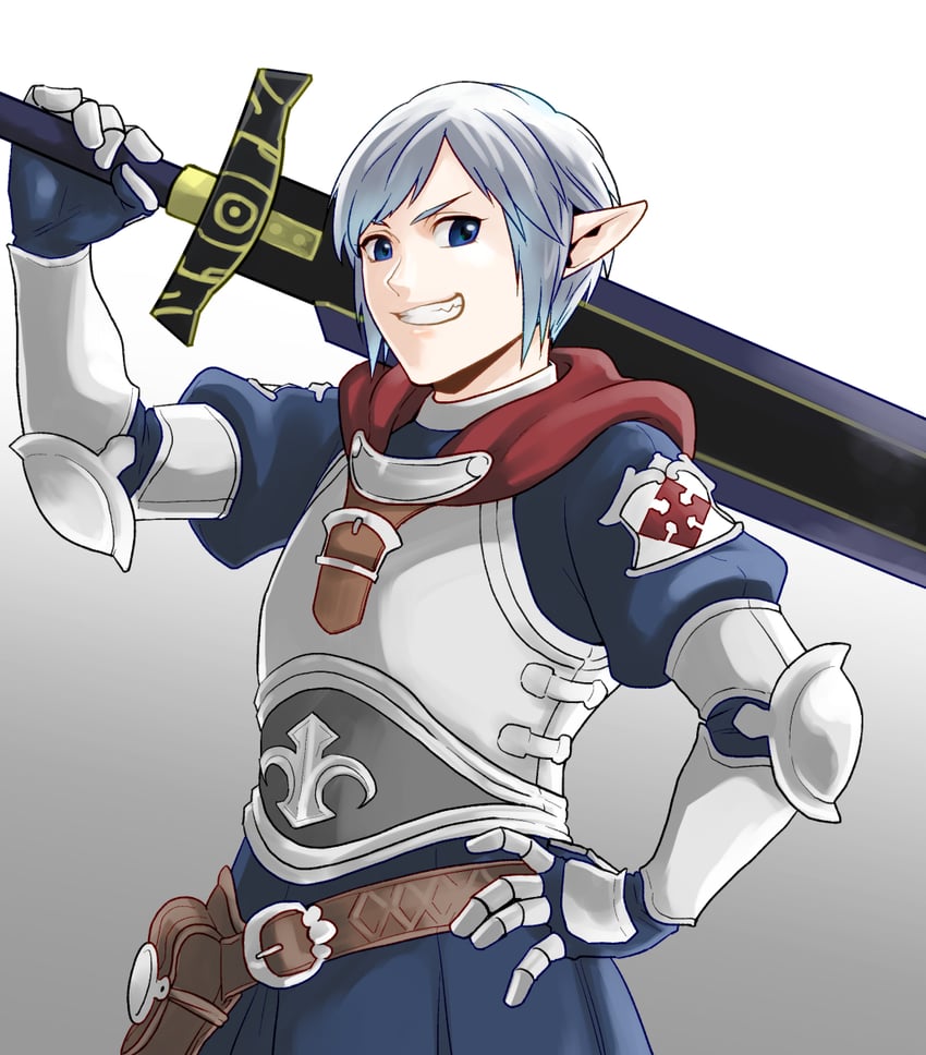 excenmille m aurchiat (final fantasy and 1 more) drawn by saginada