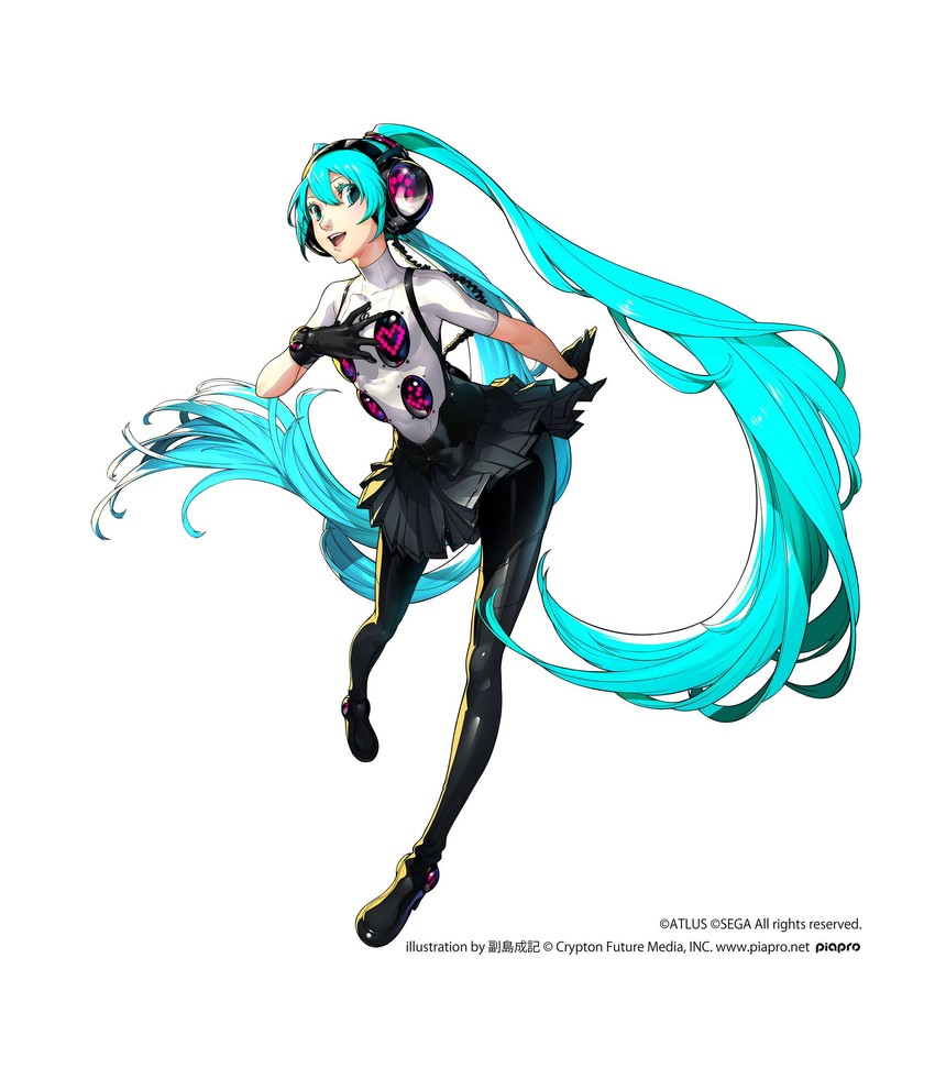 hatsune miku (vocaloid and 3 more) drawn by soejima_shigenori
