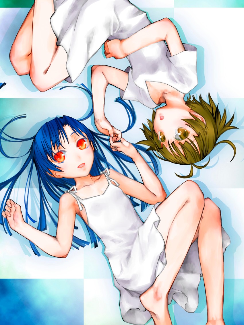 kisaragi chihaya and akizuki ryo (idolmaster and 1 more) drawn by kakashichi