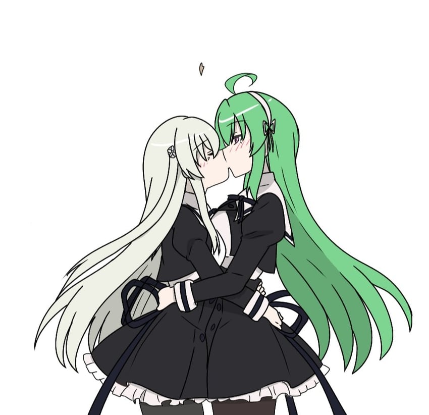 egawa kusumi and tanaka ichi (assault lily) drawn by kimassi