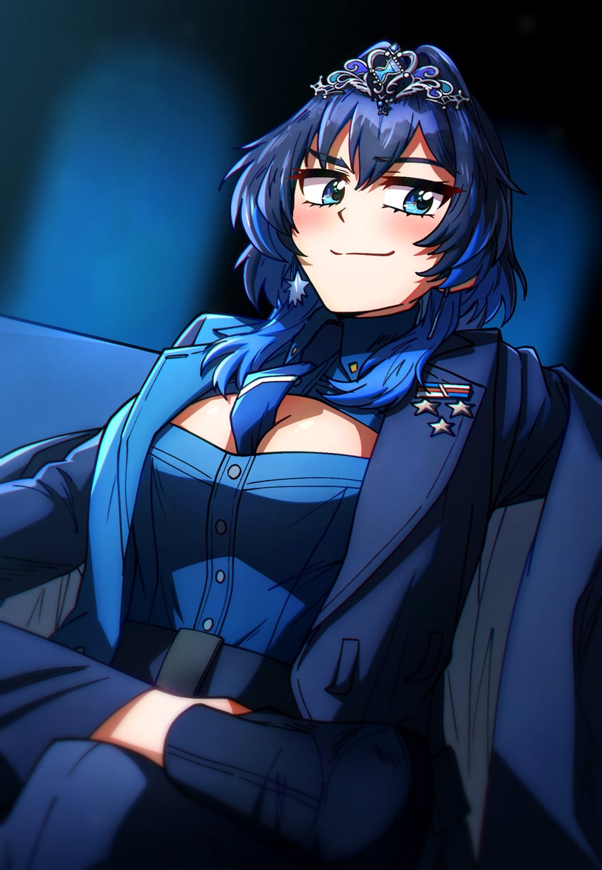 ouro kronii (hololive and 1 more) drawn by ddolbang