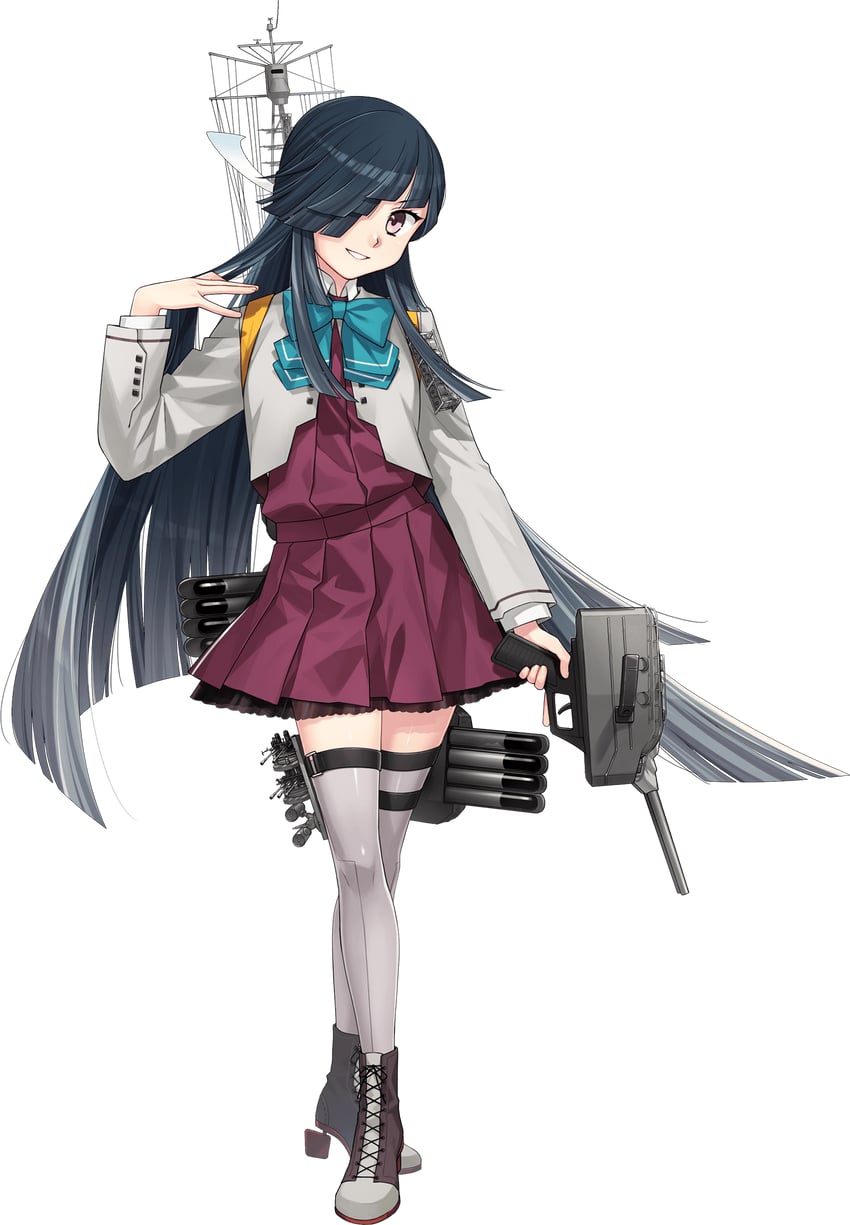 hayashimo and hayashimo kai ni (kantai collection) drawn by fujikawa