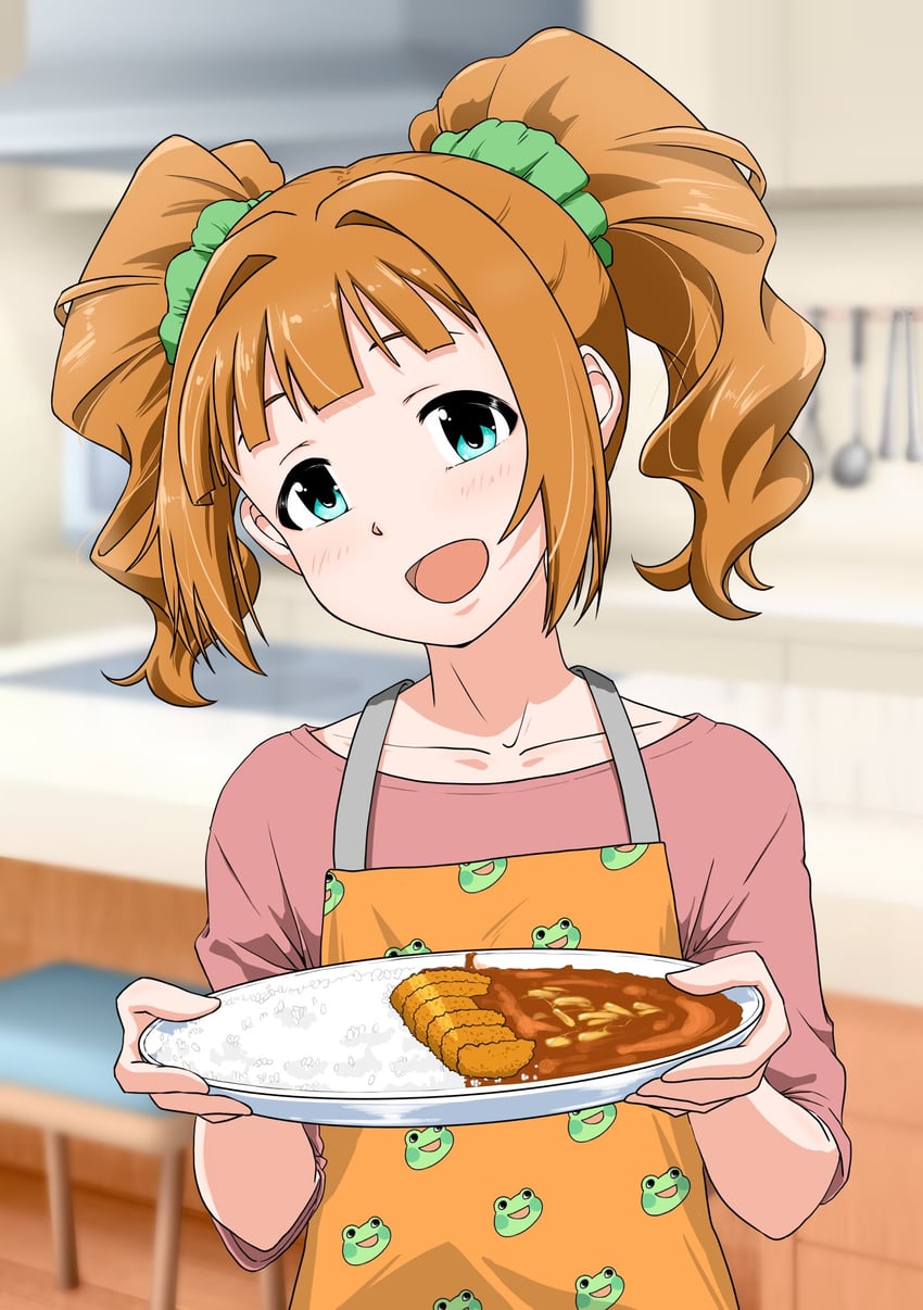 takatsuki yayoi (idolmaster and 2 more) drawn by the_end_of_chun