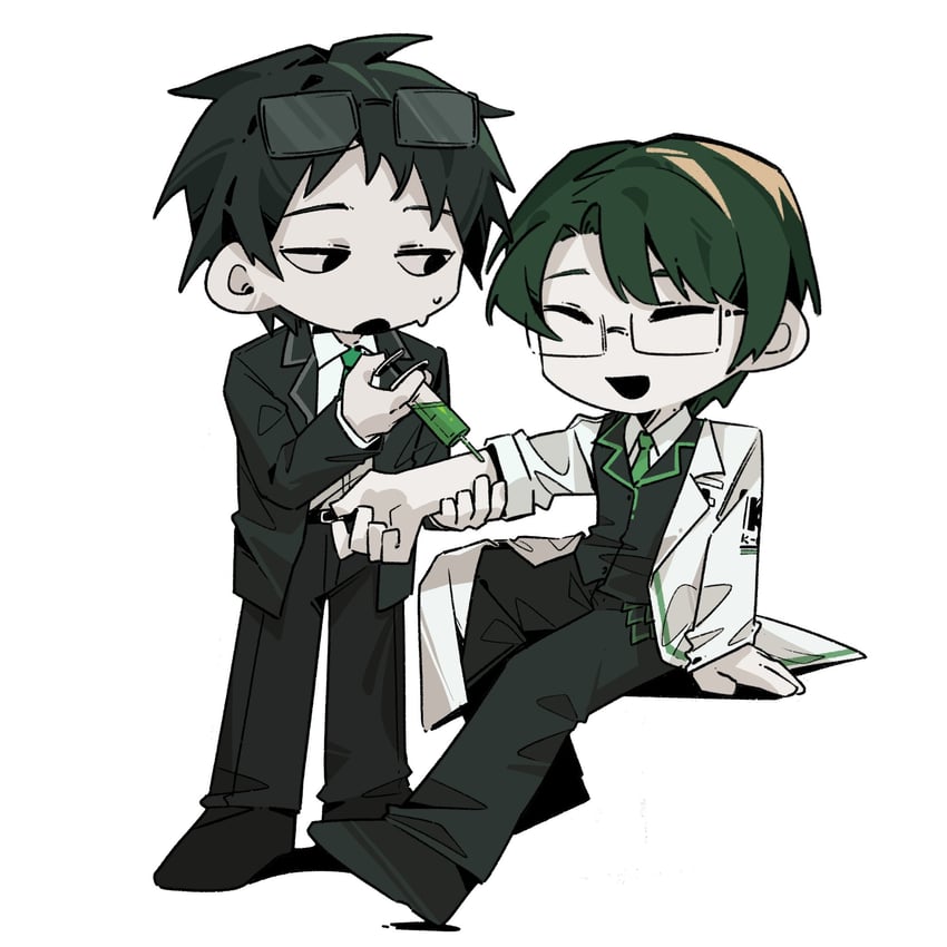 dongrang and samjo (project moon and 1 more) drawn by wuruko