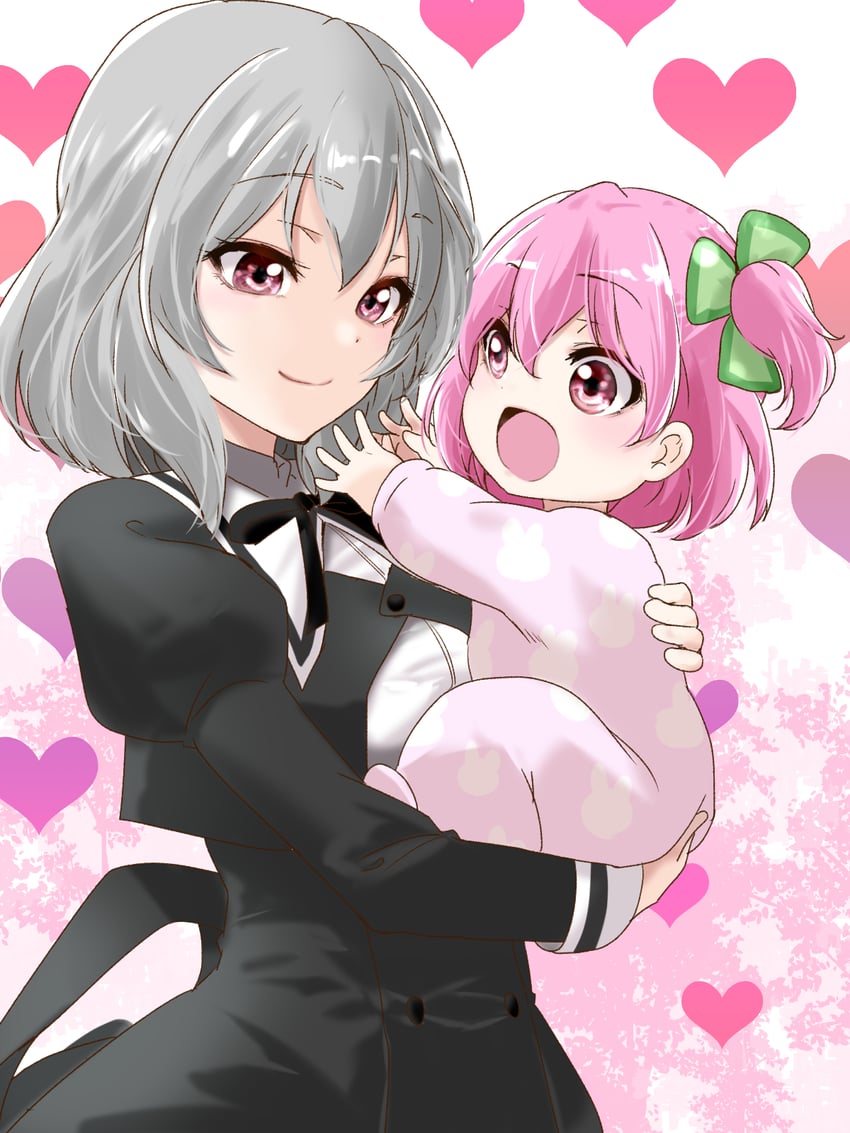 hitotsuyanagi riri and hata matsuri (assault lily) drawn by urutsu_sahari