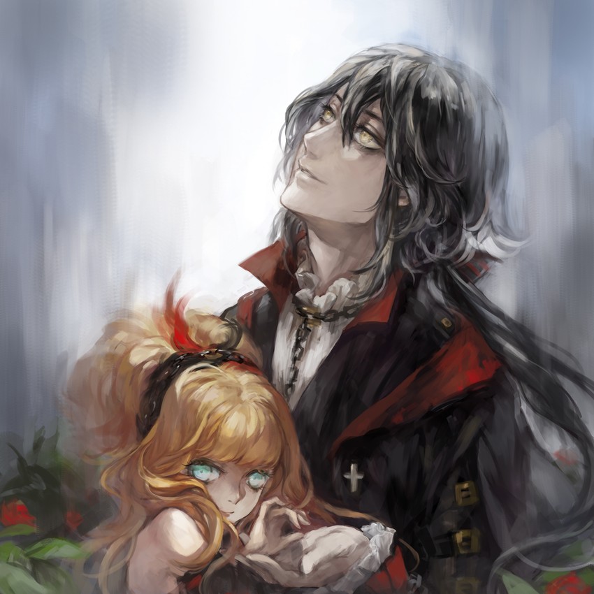 elyse and marchen von friedhof (sound horizon and 1 more) drawn by noir_(ibaraki)