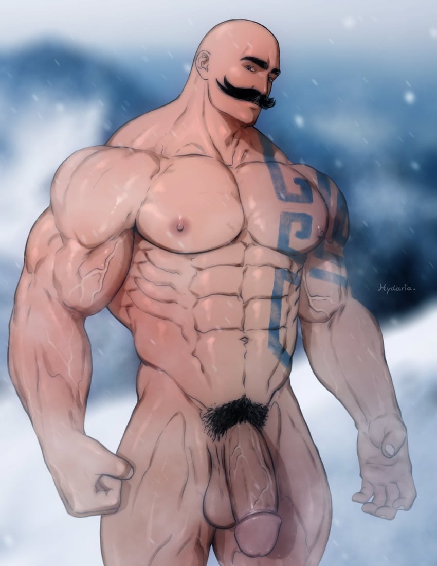 braum (league of legends) drawn by hydaria