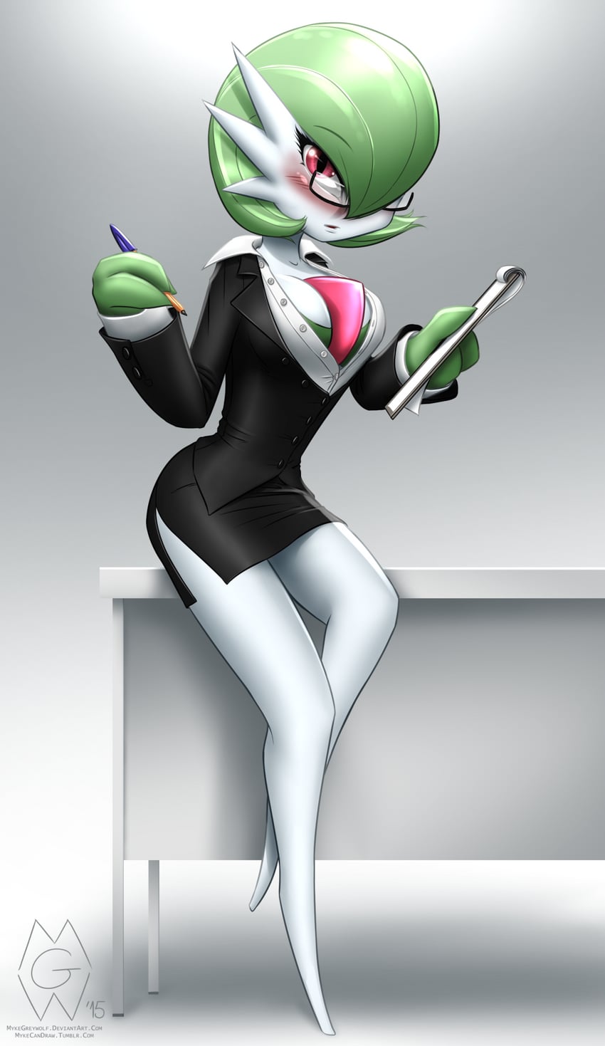 gardevoir (pokemon) drawn by mykegreywolf