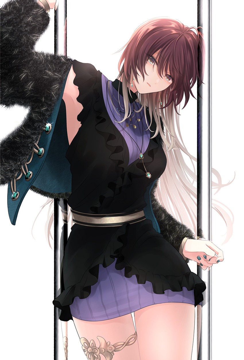 aketa mikoto (idolmaster and 1 more) drawn by migechi