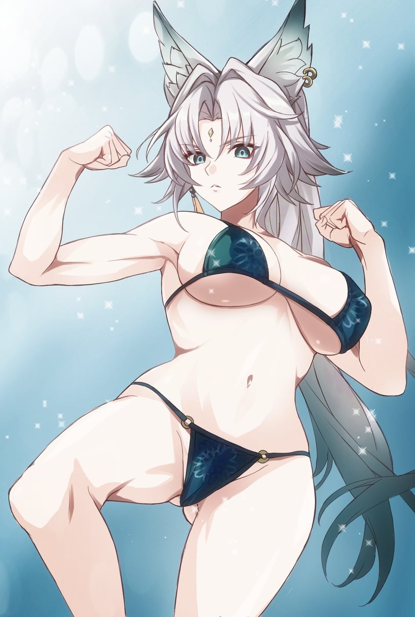 feixiao (honkai and 1 more) drawn by saint_laurent_paris