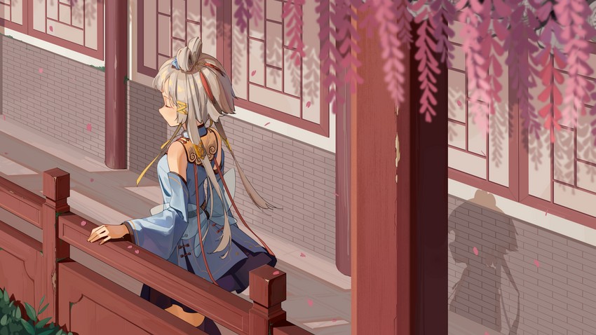 luo tianyi (vocaloid and 1 more) drawn by zhili_xingzou