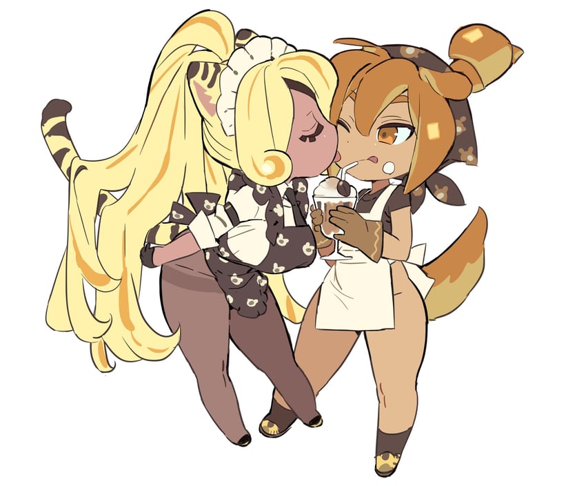 timekeeper cookie and croissant cookie (cookie run and 1 more) drawn by ohta_guk_hip