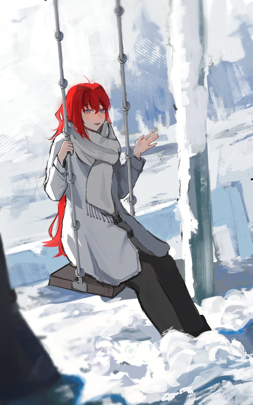 aozaki aoko (tsukihime and 1 more) drawn by salsa_dance