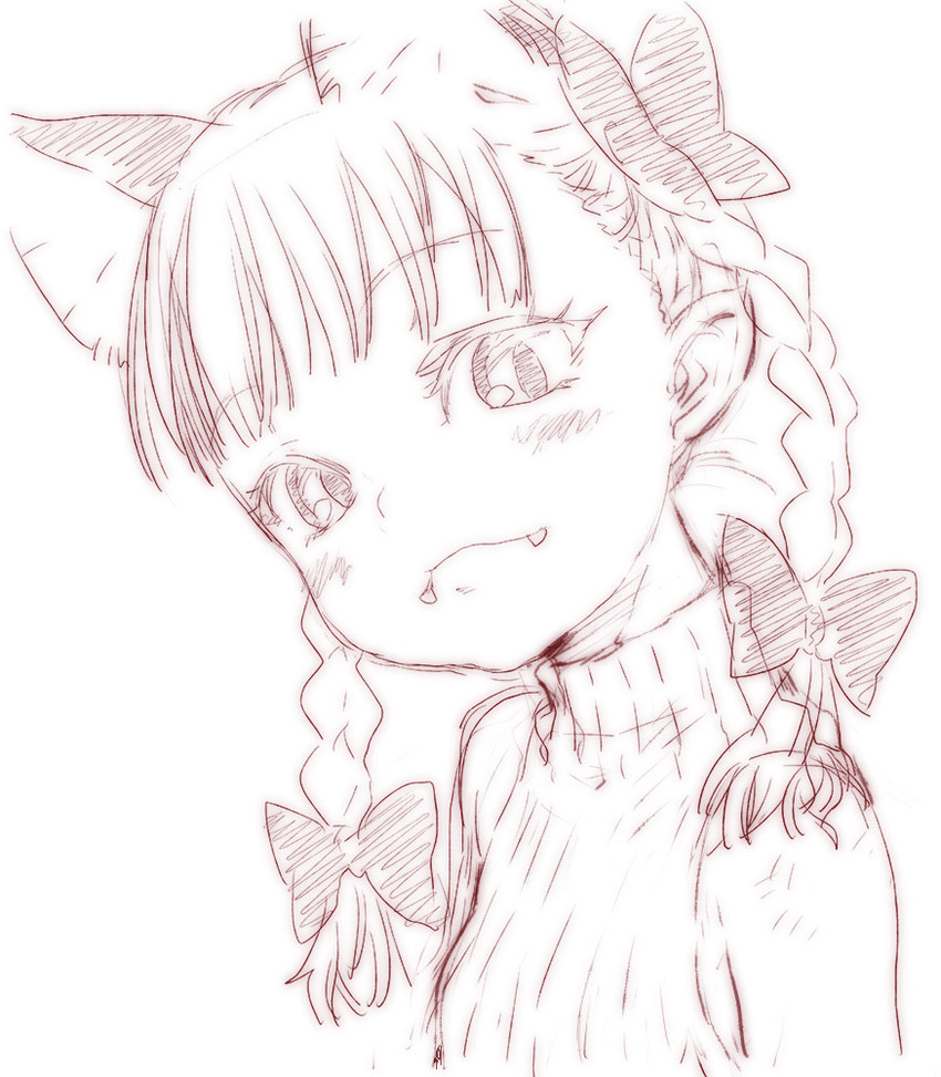 kaenbyou rin (touhou) drawn by nametake
