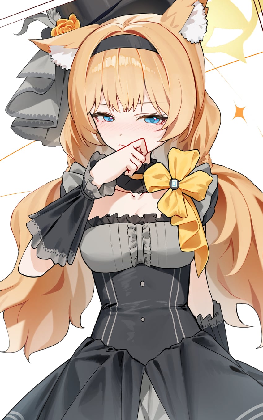 mari (blue archive) drawn by huu_(dighapdlxm12)