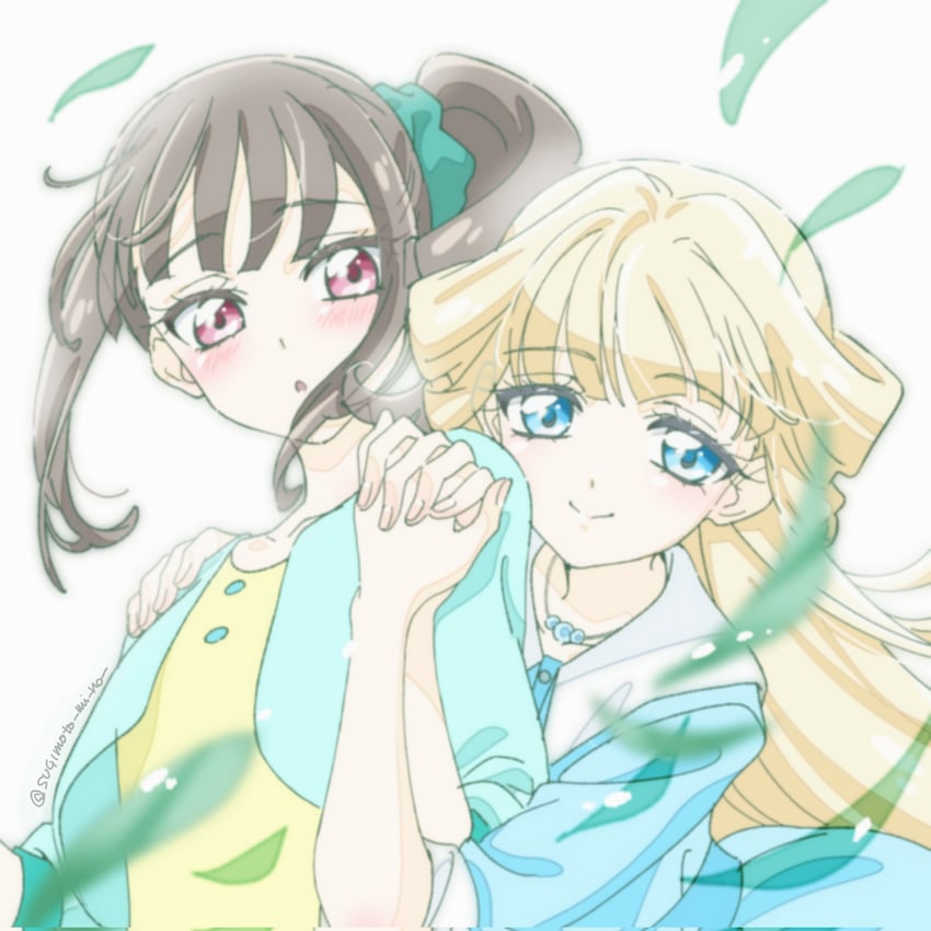 nekoyashiki yuki and nekoyashiki mayu (precure and 1 more) drawn by sugimoto_miho