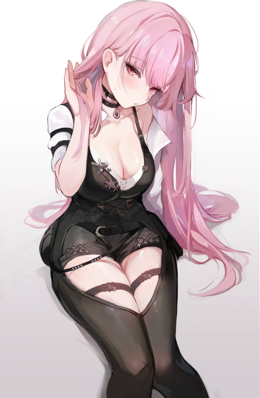 mori calliope (hololive and 1 more) drawn by koahri