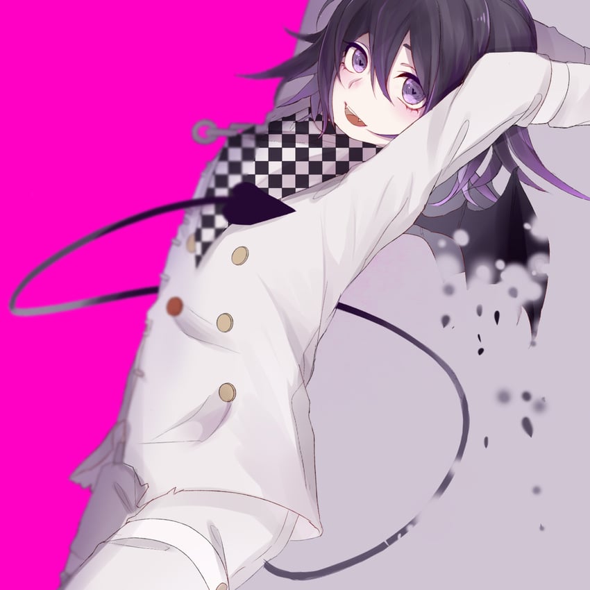 oma kokichi (danganronpa and 1 more) drawn by ame_srr