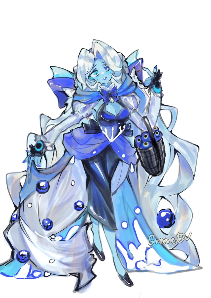 shadow milk cookie (cookie run and 1 more) drawn by graveboundveil