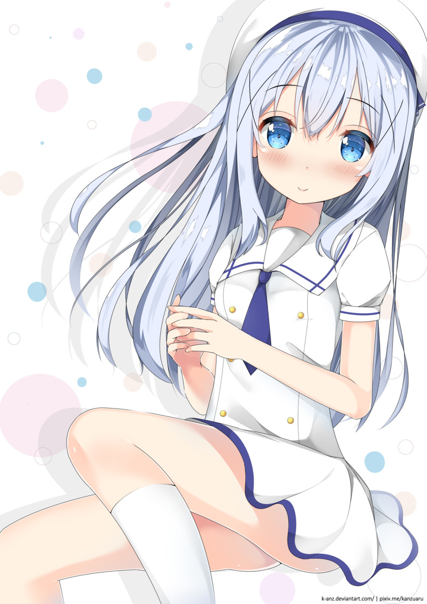 kafuu chino (gochuumon wa usagi desu ka?) drawn by lineflo