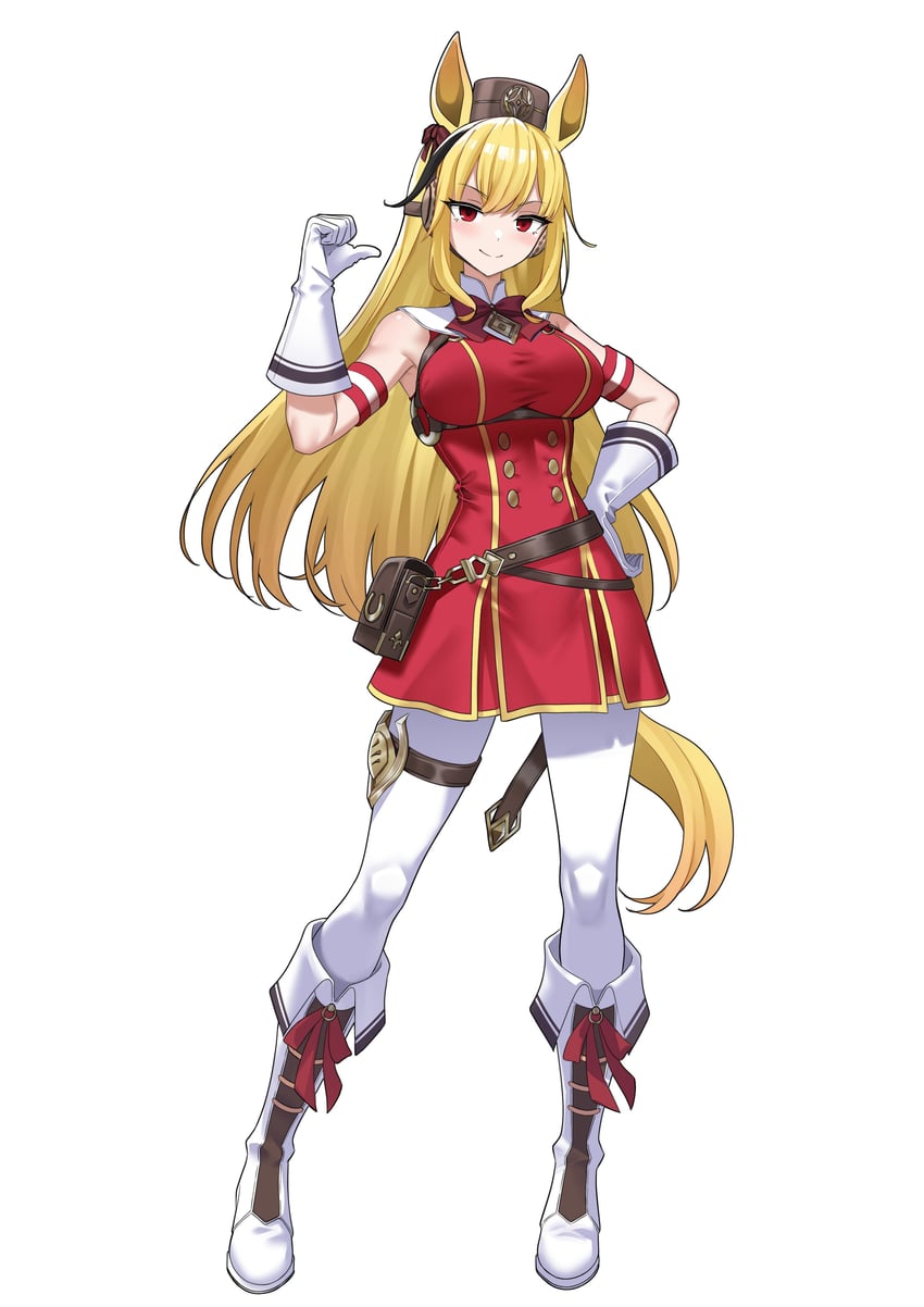 gold ship and kaela kovalskia (hololive and 2 more) drawn by raikkonen