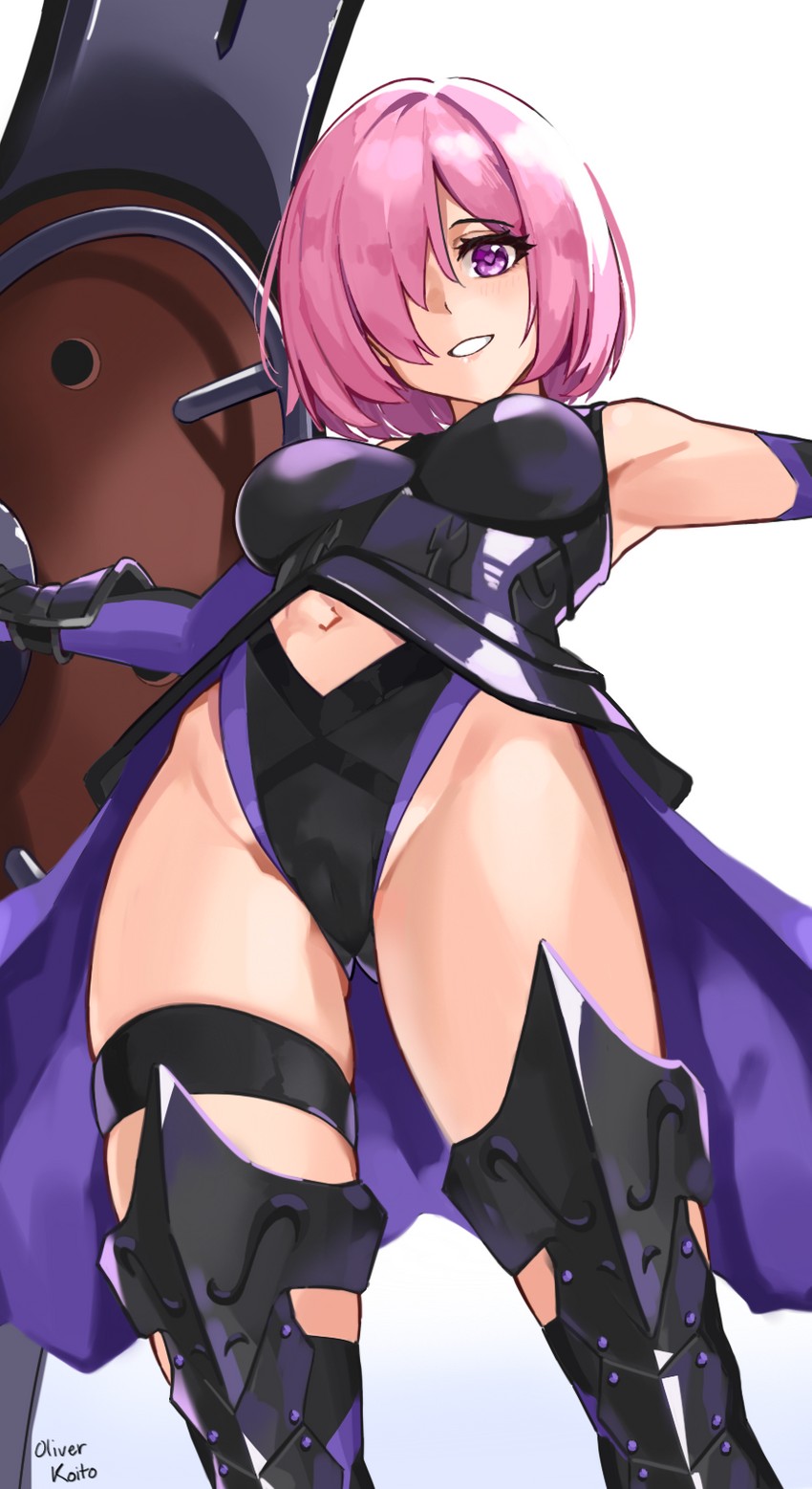 mash kyrielight (fate and 1 more) drawn by oliver_koito