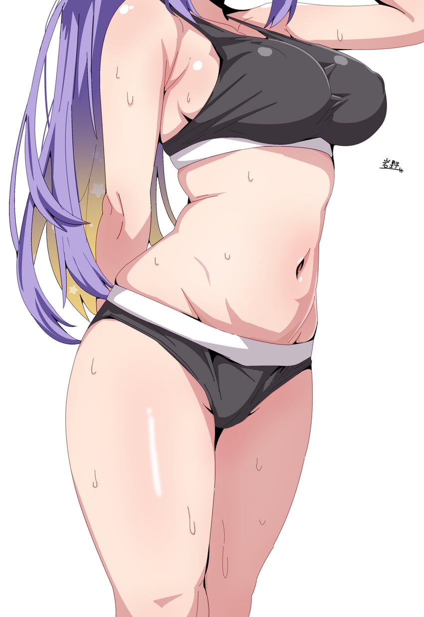 moona hoshinova (hololive and 1 more) drawn by iwano_kenta