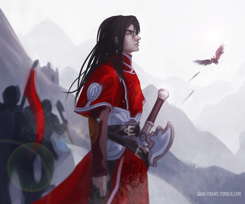 navarre (fire emblem and 4 more) drawn by gradevus