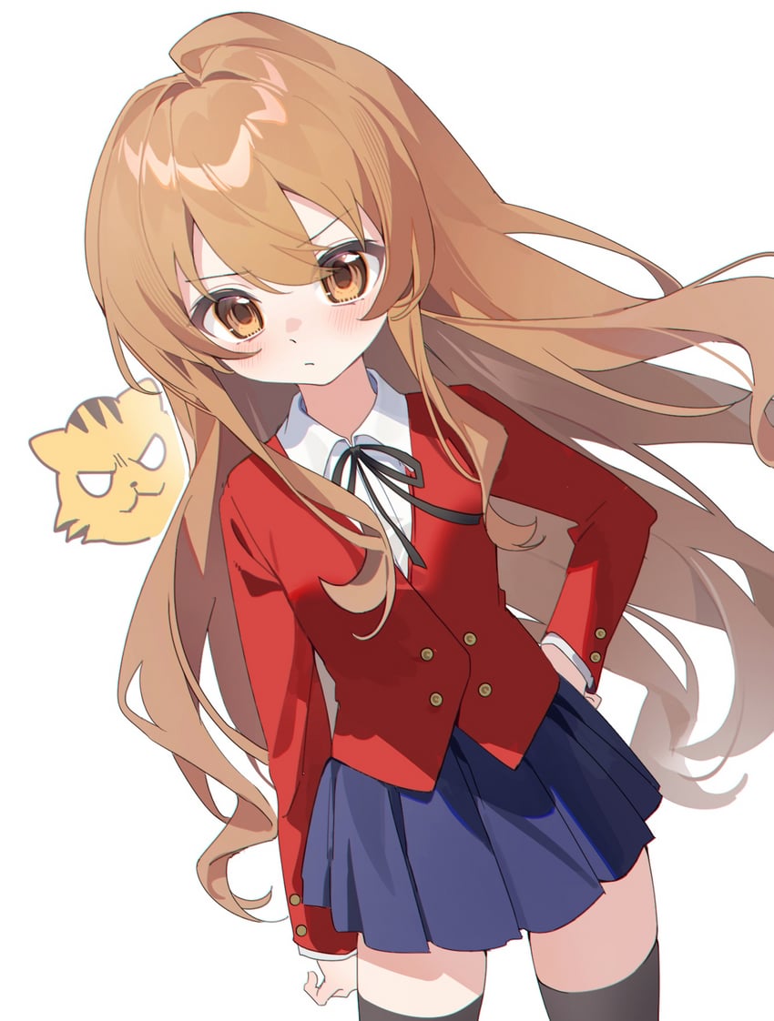 aisaka taiga and palmtop tiger (toradora!) drawn by yunweishukuang
