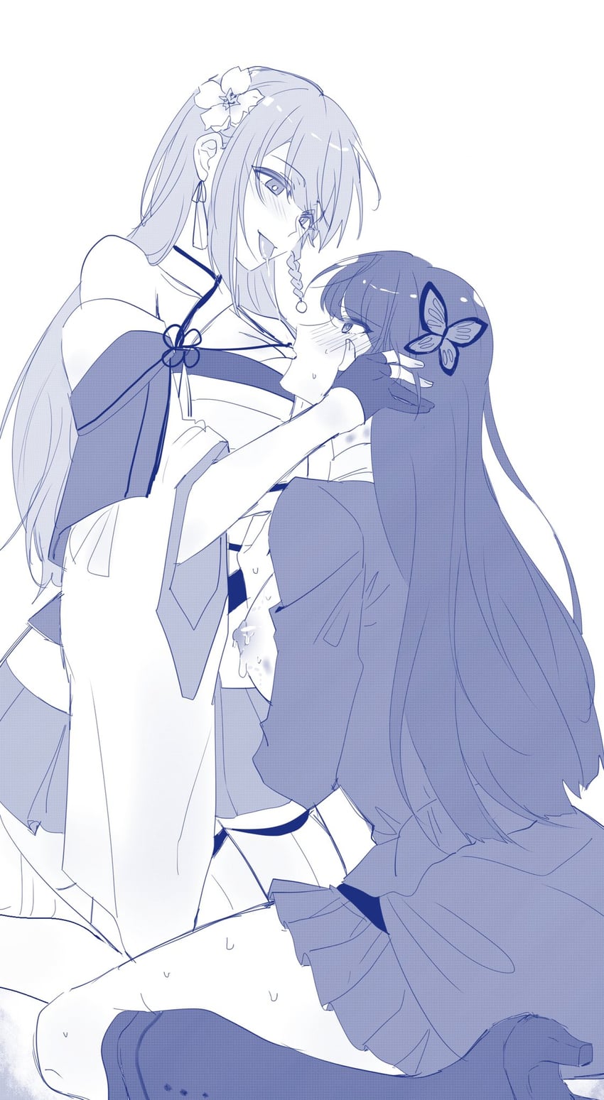 funada kiito and funada ui (assault lily) drawn by kajiki_arashi