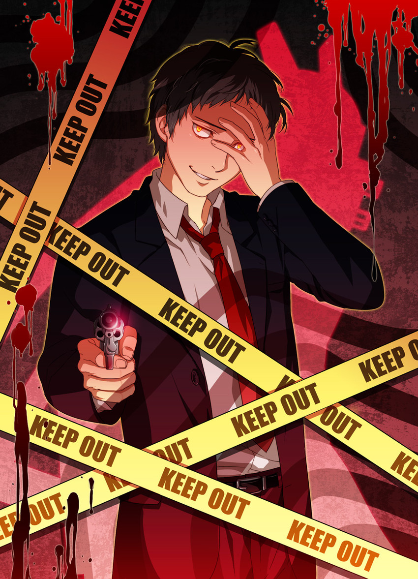 adachi tooru (persona and 1 more) drawn by tetsukuzu_tetsuko