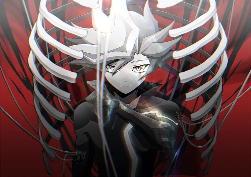 fujiki yusaku and playmaker (yu-gi-oh! and 1 more) drawn by atltax_00