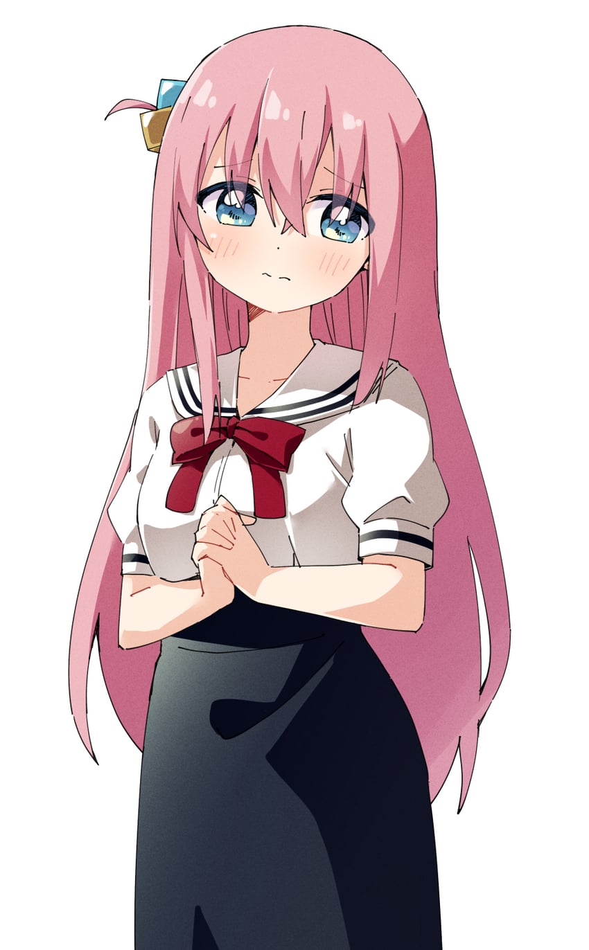 gotoh hitori (bocchi the rock!) drawn by haru_(konomi_150)