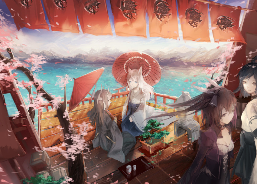 no.23, elina griffintil, and caran (pixiv fantasia and 1 more) drawn by sa'yuki