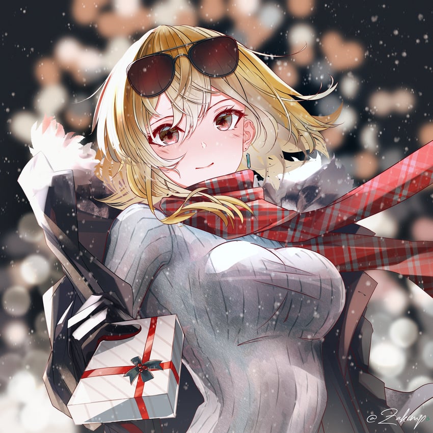 kaela kovalskia (hololive and 1 more) drawn by zakimpo