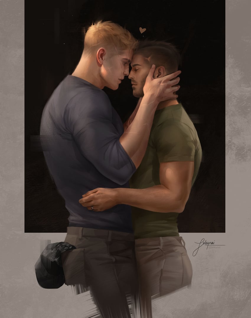 ghost and soap (call of duty and 1 more) drawn by jeleynai