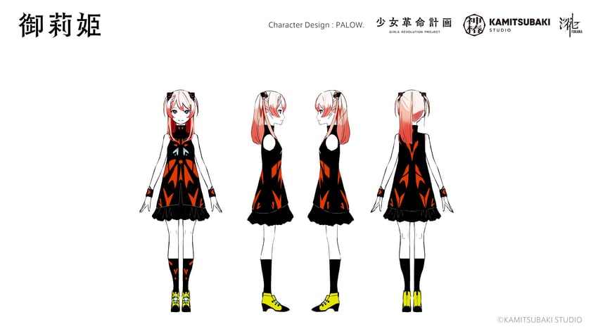 orihime (kamitsubaki studio and 1 more) drawn by palow