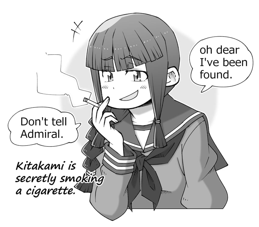 kitakami and kitakami kai (kantai collection) drawn by shin_(shin_k009)