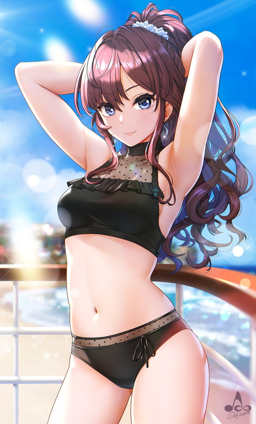 ichinose shiki (idolmaster and 1 more) drawn by infinote