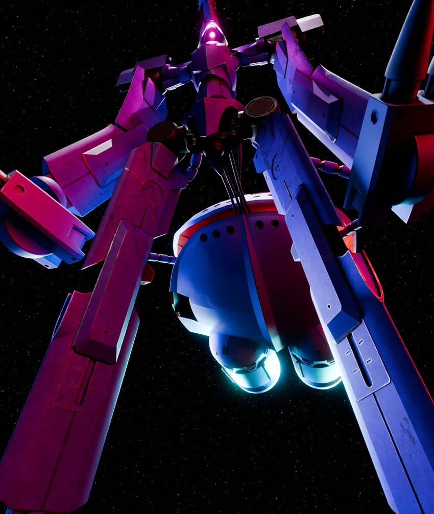 kikeroga (gundam and 1 more) drawn by dyson_max