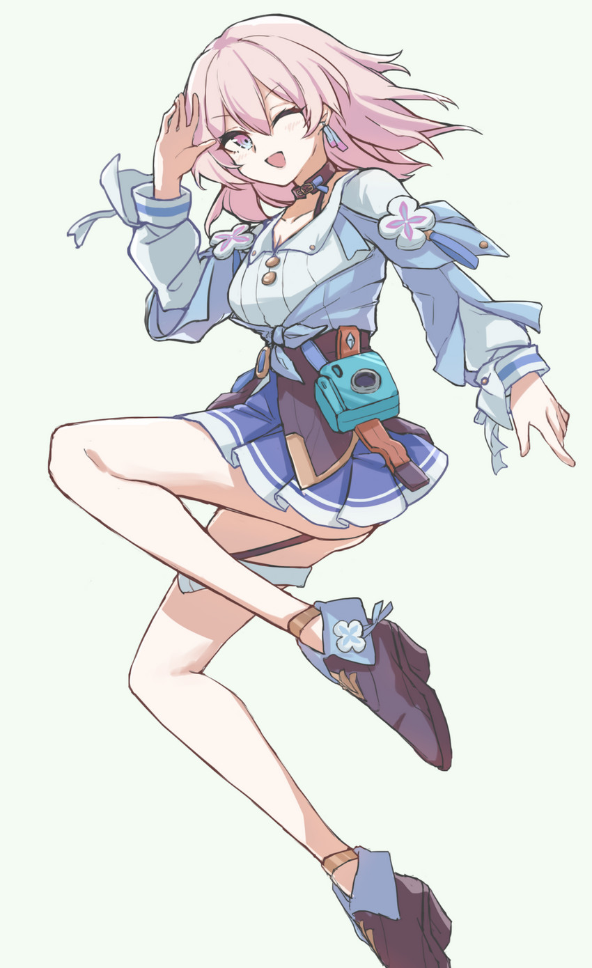 march 7th (honkai and 1 more) drawn by fuyu_mika_(altarcitrus)