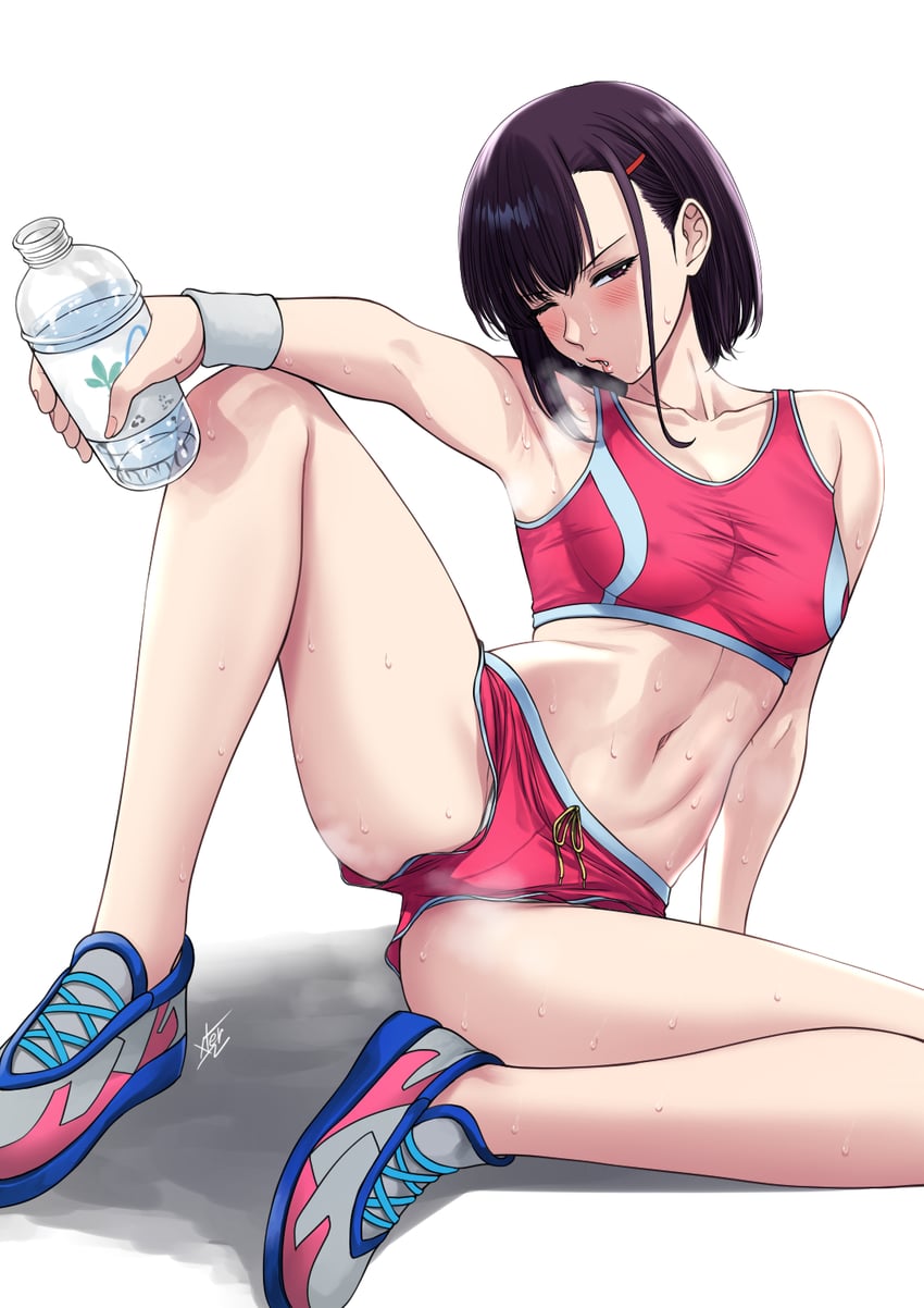 mikazuki shizuka (zom 100: zombie ni naru made ni shitai 100 no koto) drawn by xter