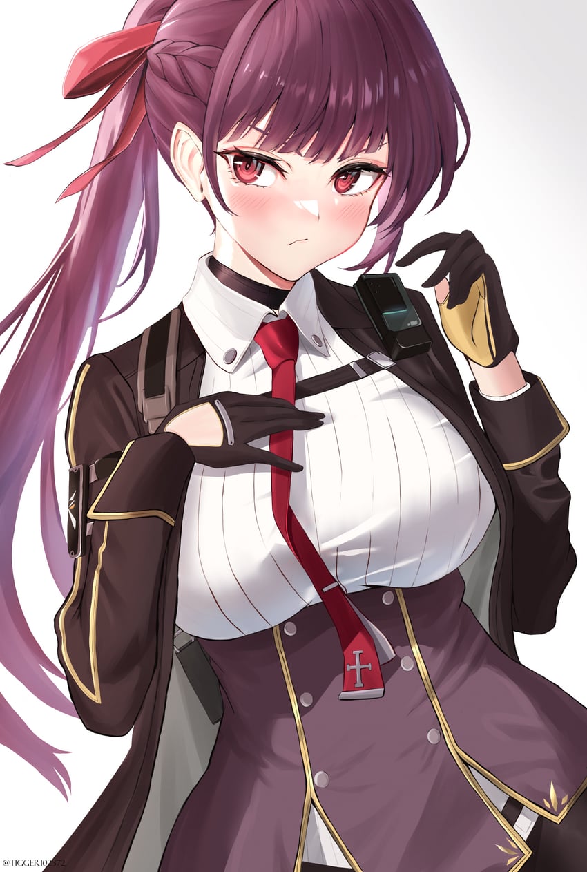 wa2000 and makiatto (girls' frontline and 1 more) drawn by tigger_drawing