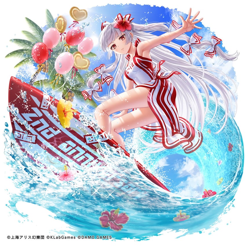 fujiwara no mokou (touhou and 1 more) drawn by kiba_tori