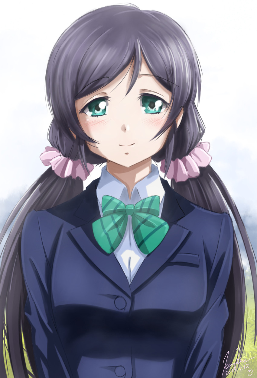tojo nozomi (love live! and 1 more) drawn by kem_kem