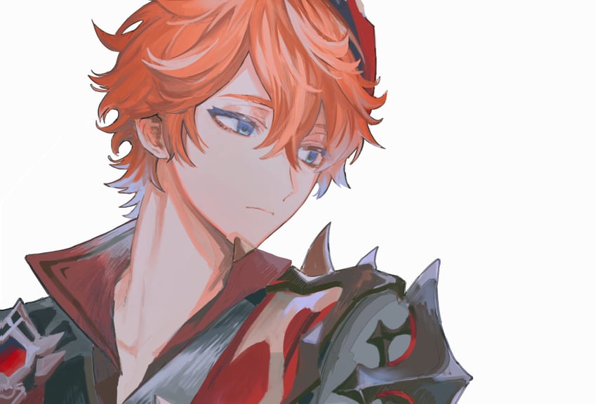 tartaglia (genshin impact) drawn by ueauwa