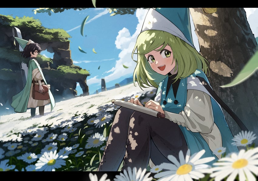 coco and agott (tongari boushi no atelier) drawn by no_842
